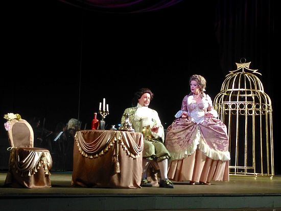 Состоялся первый в Крыму премьерный показ театрализованной постановки оперы