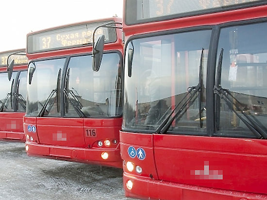 В Казани красных автобусов на газу не было, нет и не будет? 