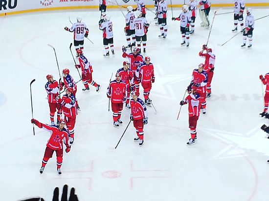 «Ак Барс» проиграл ЦСКА в матче регулярного чемпионата КХЛ