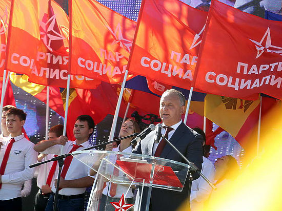 Игорь Додон – кандидат ПСРМ на должность президента Молдовы