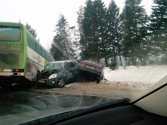 Во Владимирской области — сразу две аварии с пассажирскими автобусами