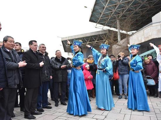 Калмыцкий «Цаган сар» отпраздновали и на Астраханской земле