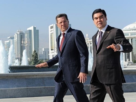 Александр Жилкин встретился с президентом Туркменистана Гурбангулы Бердымухамедовым
