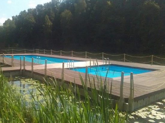 В парке «Покровское-Стрешнево» бассейн построят прямо посреди пруда