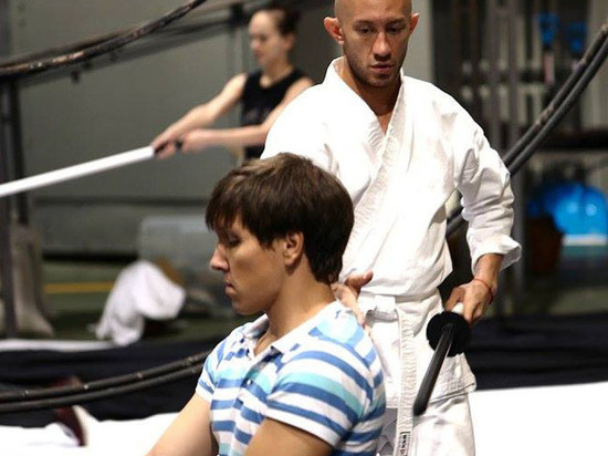 Артисты «Театриума» вступили в японский бой: репетируется спектакль-притча