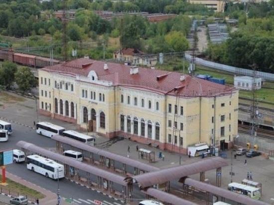В какой цвет перекрасят здание вокзала в Серпухове