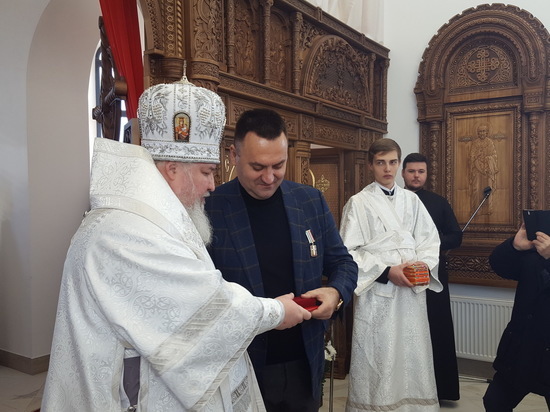 В храме микрорайона «Гармония» Михайловска прошла первая божественная литургия