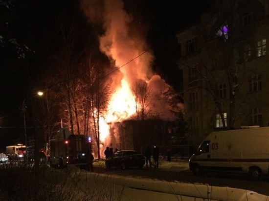 Мужчина не смог спастись в пожаре в жилом доме Обнинска