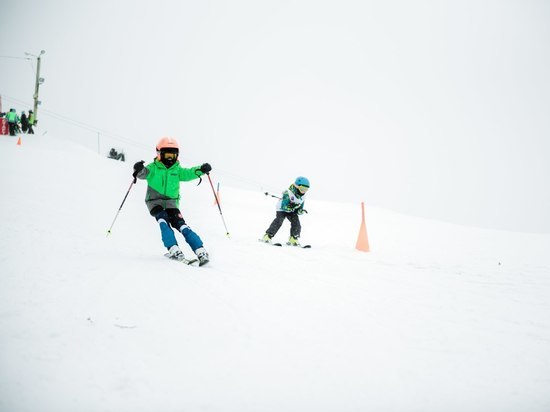 В Тамбове прошли областные соревнования по горным лыжам и сноуборду