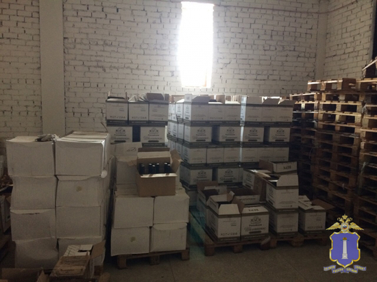 В Ульяновске из незаконного оборота изъяли 5 тысяч литров алкоголя 
