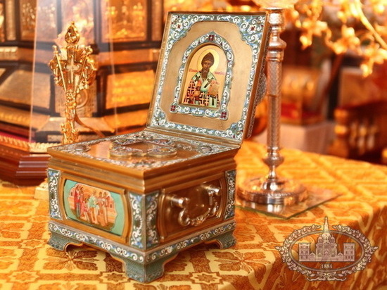 В Тамбов прибудет ковчег с частицей святых мощей святителя Спиридона