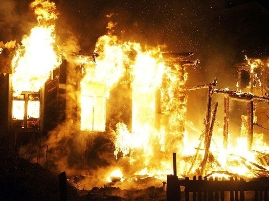 Во время пожара в Татарстане погорельцы спасли 8 детей