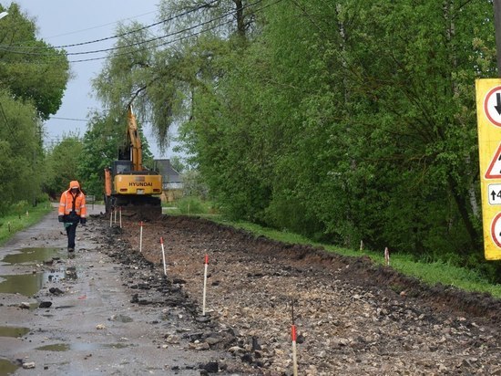 В Оленино стартовал ремонт дорог – 2018