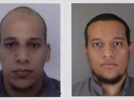Братья-террористы, атаковавшие Charlie Hebdo, с гранатометом несутся по шоссе близ границы с Бельгией