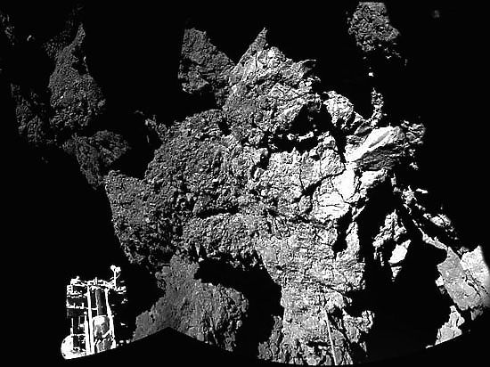 Аппарат "Филы" спал на комете 10 часов, но проснулся и связался с Землей