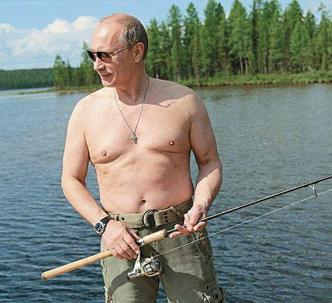 дмитрий медведев с голым торсом
