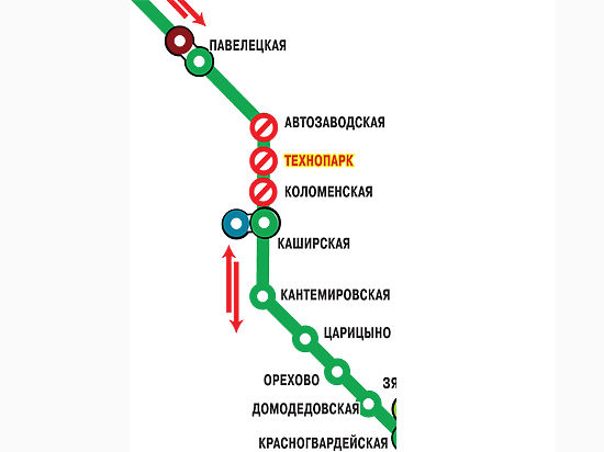 Карта м царицыно