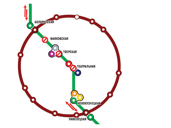 Схема станции метро маяковская - 85 фото