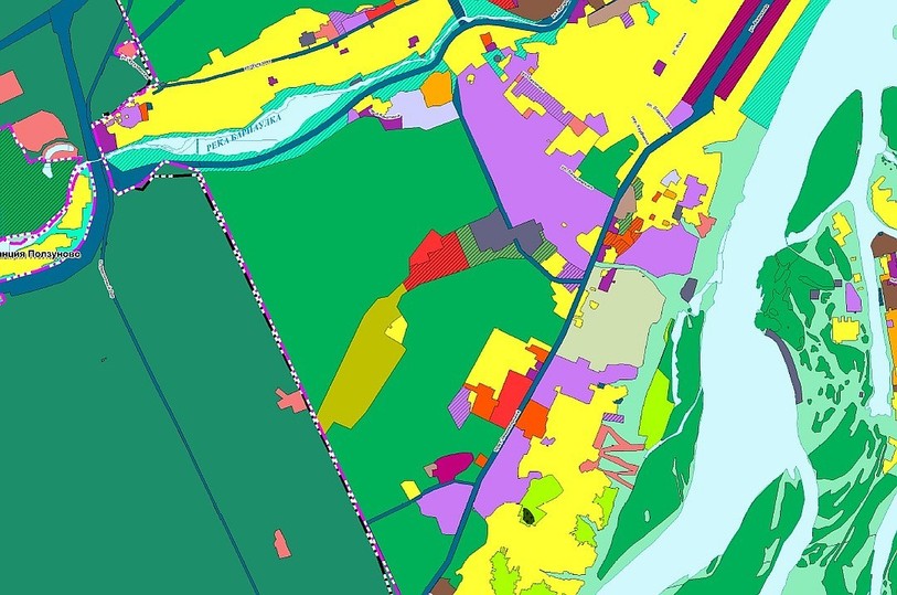 План застройки барнаула до 2025 года на карте