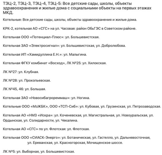 Порядок включения отопления в жилых домах