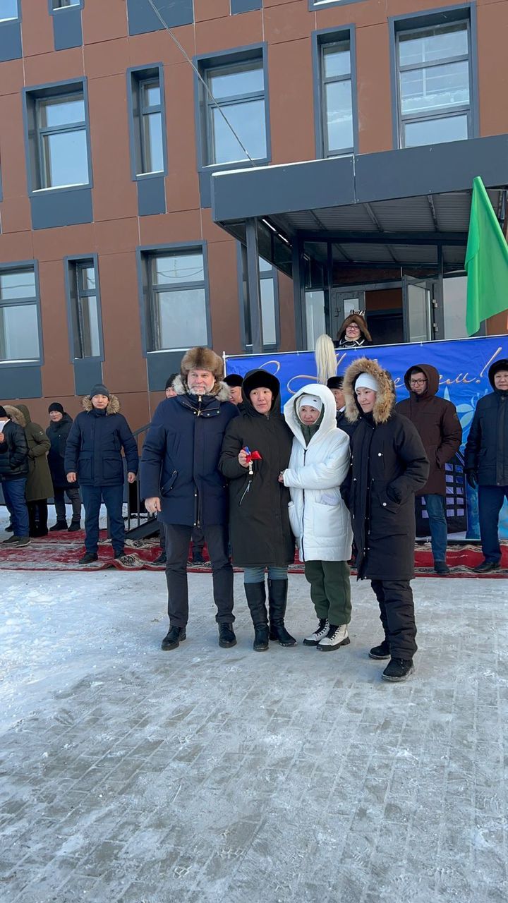 В Чурапчинском районе Якутии ввели дом по программе переселения из  аварийного жилья - МК Якутия