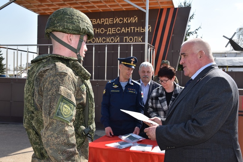 Весь полк был размещен