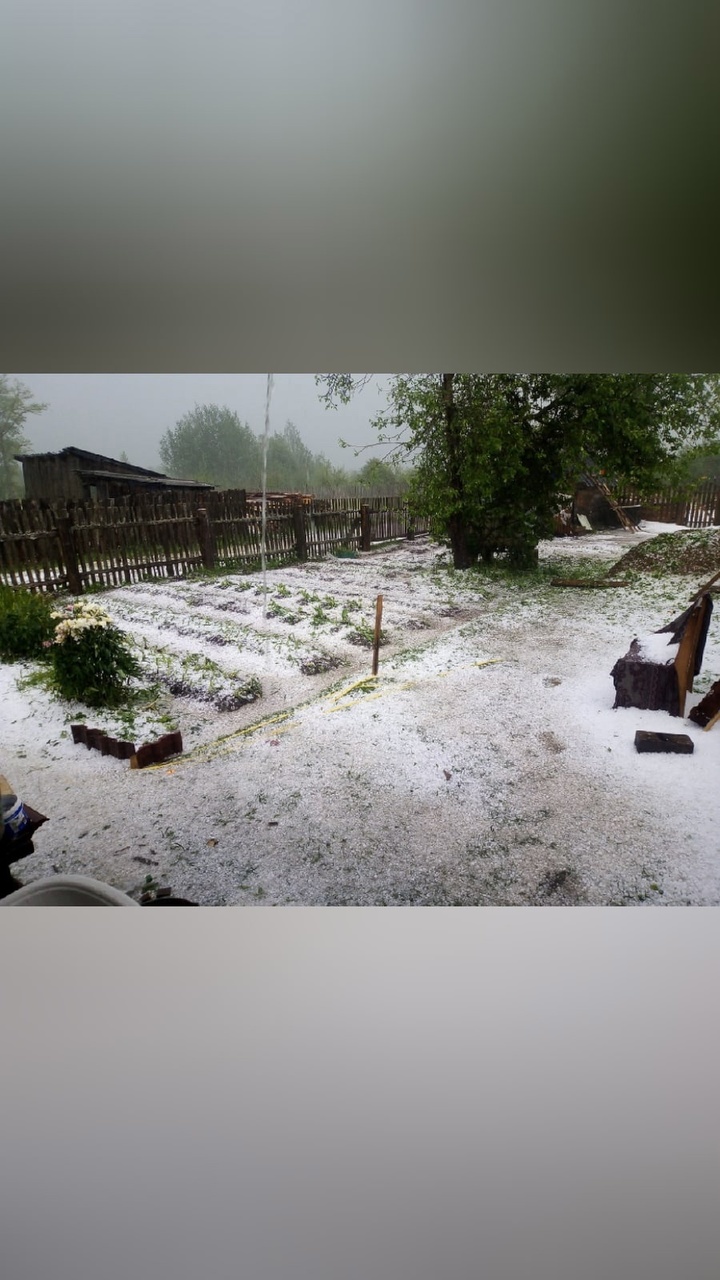 Сильный град прошелся по Тверской области - МК Тверь