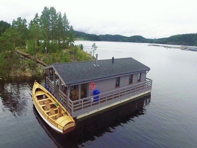 Аренда дома на воде в Карелии - Houseboat 2024