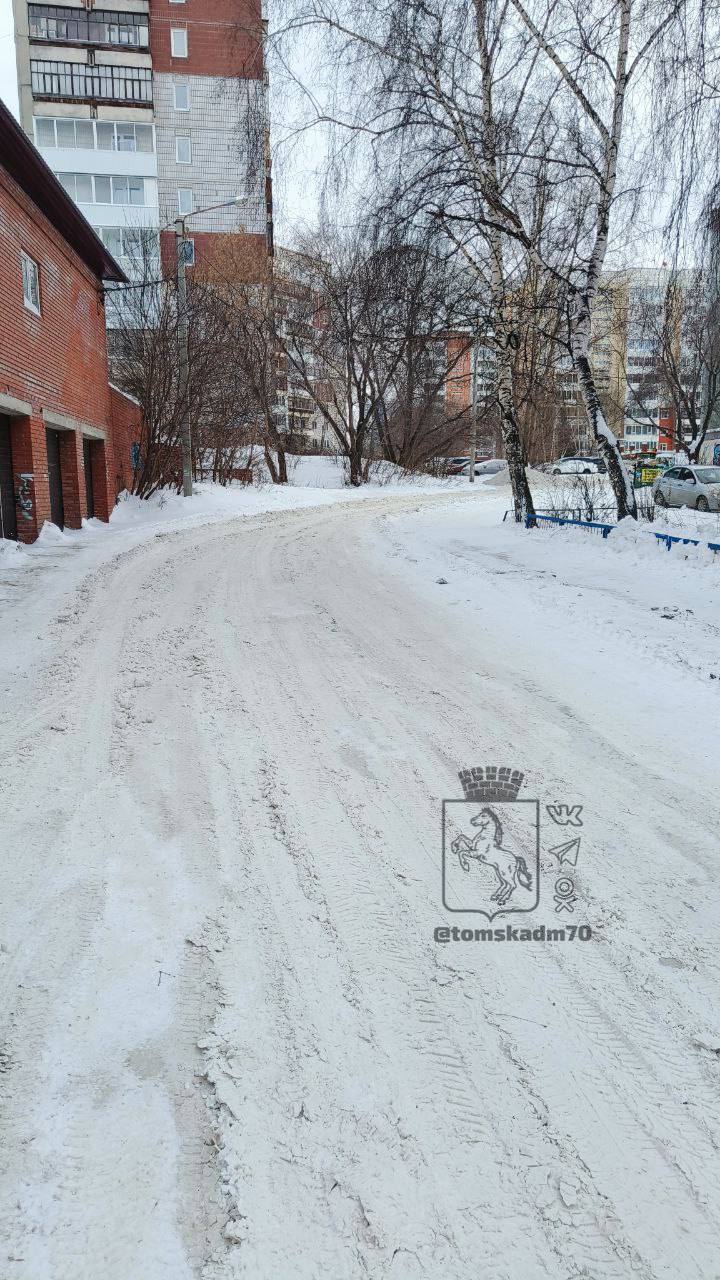 Комплексную уборку дворов и подъездов проводят на Каштаке в Томске - МК  Томск